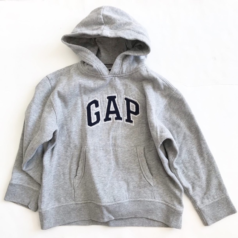 Gap kids outlet spell out hooded sweatshirt VGUC M(8Y)
